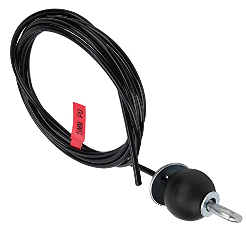 Drfeify Edelstahl -Kabeldrahtseil, 220lb Ziehkraft, Einfache Installation, Ideal für die Stärkung der Muskeln zu Hause oder Im Fitnessstudio (2,5 Meter) von Drfeify