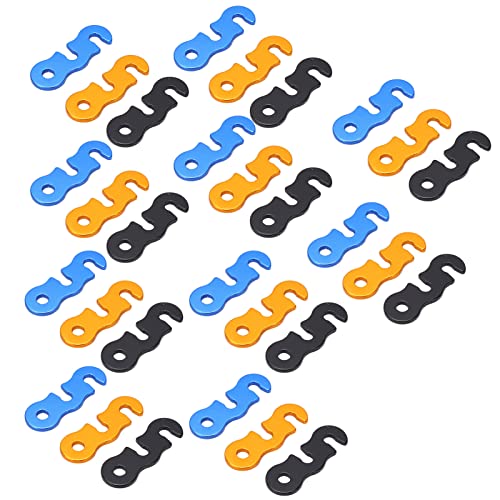 Drfeify Einfach zu Bedienende Aluminium-Legierung Guyline-Kabel-Einsteller für Outdoor Camping, 30 Prozent Campingzeltzubehör Drfeify Einfach zu Bedienende Aluminium-Legierung Guyline-Kabel-Einsteller für Outdoor Camping, 30 Prozent Campingzeltzubehör von Drfeify