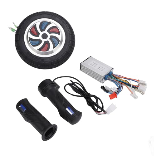 Drfeify Elektrischer Roller-Rad-Hub-Motor Kit Kee-Sof-Reifen für Sichere Aluminiumlegierung Set mit Bürstenloser Controller für DIY-Projekte von Drfeify