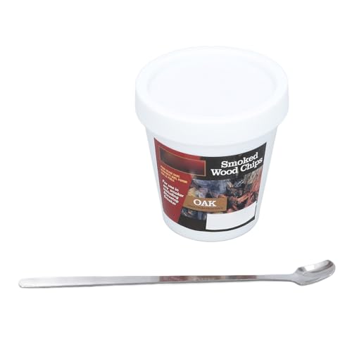 Drfeify Geräucherte Holzspäne, Naturfruchtholzsägen, Schnelle Raucherzeugung, für Cocktails, Whiskys, Fleisch (Eiche) von Drfeify