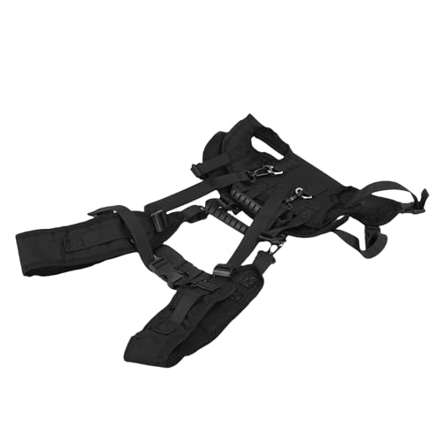 Drfeify Hunde-Rucksackträger, Kleiner Haustier, Mesh-Katzenträger Nylon Ideal Zum Radfahren oder Gehen, Vielseitiger Gebrauch, Optimale Belüftung und Komfort, Multifunktionales Design mit (M) von Drfeify