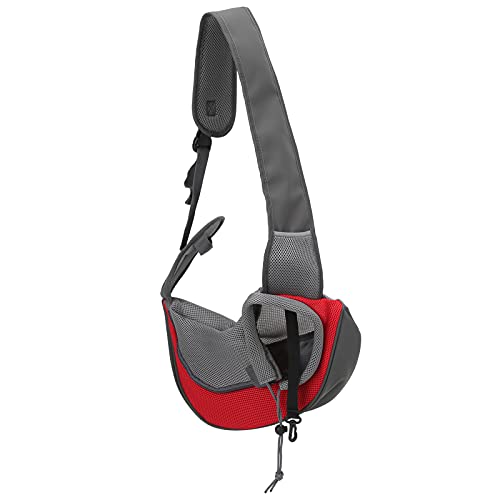 Drfeify Hundeträger Kee-resistente und Langlebige Welpenträger für Kleine Haustiere Verstellbarer Gurtpelfer für Reisebühne Oxford Stoff Hundetasche (kleine Größe) von Drfeify