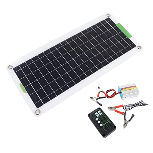 Drfeify Monokristal -Silizium -Solar Wechselrichter Kit Im Freien Hochausgangsleistung für das Radfahren DC12V Bis AC220V von Drfeify