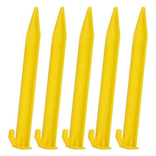 Drfeify Nylon Gemahlene Nagelstufe Haltbares Leichte Schraubenzeltstift für die Bodeneisfläche, Geeignet für Camping -Outdoor -Aktivitäten Drfeify Nylon Gemahlene Nagelstufe Haltbares Leichte Schraubenzeltstift für die Bodeneisfläche, Geeignet für Camping -Outdoor -Aktivitäten von Drfeify