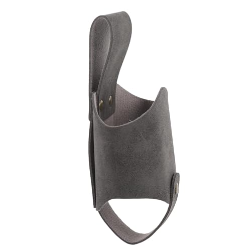 Drfeify Premium -handgefertigte Ledergürtelhalter, die eine Vielseitige Kompatibilität Bietet, Hält die Getränke in der Nähe, um Out (BLACK) von Drfeify