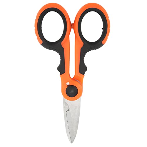 Drfeify Resistente Mini -Angellinie Schere mit Ergonomischem Fingerlochdesign Edelstahl/Kunststoff Zum Fischen von Drfeify