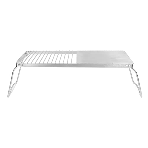 Drfeify Tragbares Faltbares BBQ -Gitter aus Edelstahl Multifunktionales Kochnetz für Außenbeschläge, Ideal für Picknick und Camping Drfeify Tragbares Faltbares BBQ -Gitter aus Edelstahl Multifunktionales Kochnetz für Außenbeschläge, Ideal für Picknick und Camping von Drfeify