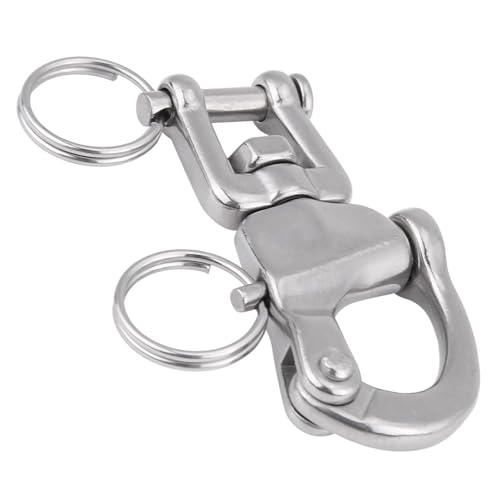 Edelstahl-Dreh-Schnappschäkel. Edelstahl-Dreh-Schäkel, Dreh-Schäkel für Schäkel (70mm) von Drfeify