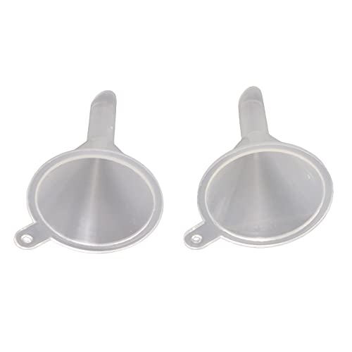 Mini Transparent Nachhaltig Transparent Gereizt Leicht Leichte Speicher für Flüssigkeitsleistung Parfums ätherische Öle 2PCs Verwendung des Anwendbaren Behälters von Drfeify