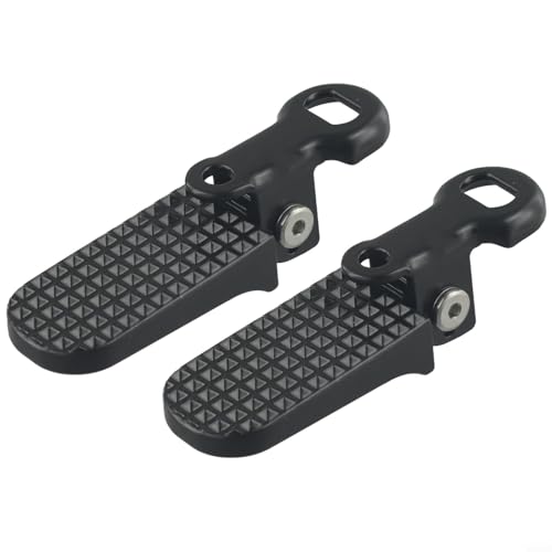1 Paar Hinterradpedal für Elektrofahrräder, leichtes Klapppedal, Ersatz-Fußrastenpedal für die Rückseite des Fahrrads für Rennräder, Mountainbikes und Motorräder von Drhomeam
