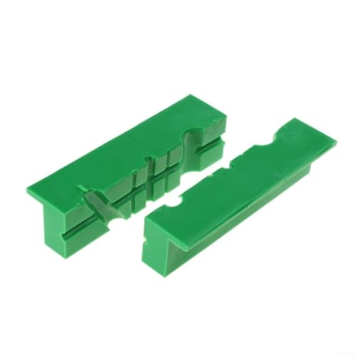 1 Paar Schraubstock-Backenpolster 10,2 cm 12,7 cm 15,2 cm magnetische Schraubstock-Backenabdeckungen Protektoren mit Multi-Rillen-Design weiche Backen für Schraubstock Universal-Backenabdeckungen für von Drhomeam