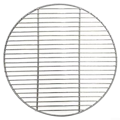 43 cm Grilltablett aus Edelstahl für Kochen und Picknicks im Freien (45 cm) von Drhomeam