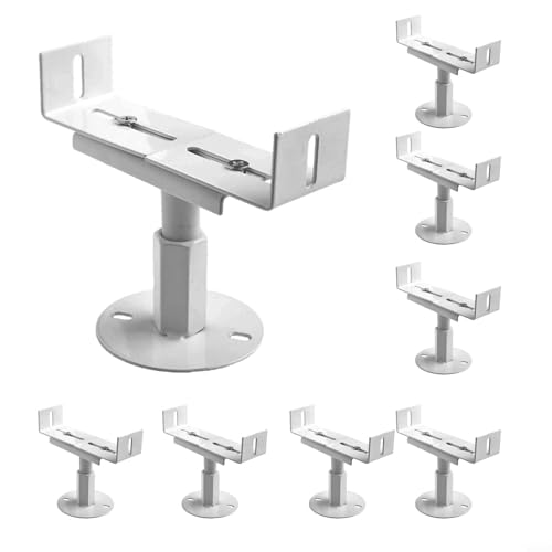 Aluminium-Kühlerstützhalterungen, Heizkörperfüße, verstellbare Halterungs-Set, 8–13 cm höhenverstellbare Heizkörper-Bodenstütze, 10 Stück von Drhomeam