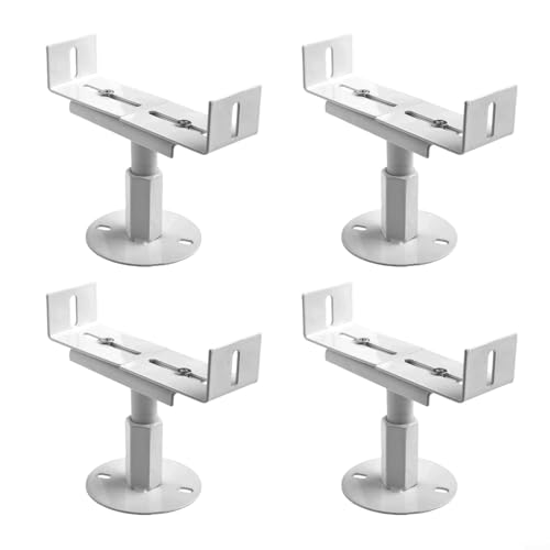 Aluminium-Kühlerstützhalterungen, Heizkörperfüße, verstellbare Halterungs-Set, 8–13 cm höhenverstellbare Heizkörper-Bodenstützhalterung (4 Stück) von Drhomeam