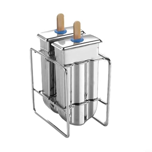 DIY Ice Sicle Maker, Edelstahl Rack für frisches Obst und Joghurt Eis am Stiel (2) von Drhomeam