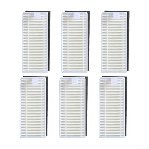 Drhomeam Ersatz-HEPA-Filter-Set für Lefant M310 Roboter-Staubsauger-Ersatzteile, waschbarer Staubsaugerfilter, um Böden sauber zu halten (6 Stück) von Drhomeam