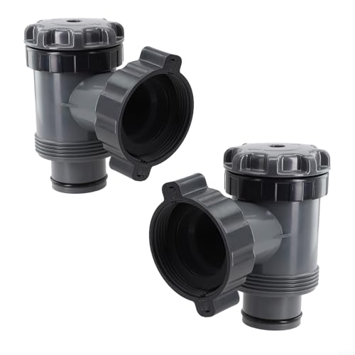 Ersatz-Poolpumpe, Kolbenventil, P6H1317 Pool-Ventiladapter für Coleman oberirdische Schwimmbad-Filterpumpe, Zubehörteile (2 Stück) von Drhomeam