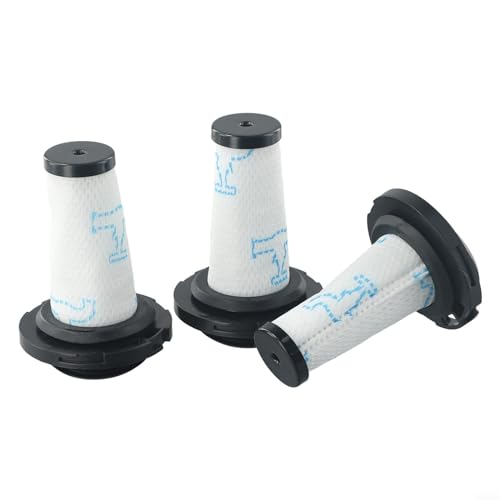 Ersatzfilter für Rowenta ZR009010 waschbarer Elektrobesen X-FORCE FLEX 9.60 X-NANO ESSENTIAL, waschbarer und wiederverwendbarer Filter (3 Stück) von Drhomeam