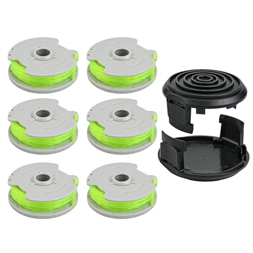Ersatzspule 6er Set für WG168 WG184 WG190 WG191 Rasentrimmer mit je 2 6 m Schnittfaden Ersatzspule 6er Set für WG168 WG184 WG190 WG191 Rasentrimmer mit je 2 6 m Schnittfaden von Drhomeam