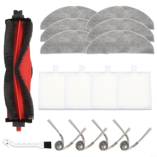 Ersatzteile für Roborock für Q7 M5 für Q7 TF für Q7 L5 für Q7B für Q7T+ Serie Staubsaugerzubehör, inklusive 4 Seitenbürsten, 4 Filter, 6 Wischtuch, 1 Hauptbürste Ersatzteile für Roborock für Q7 M5 für Q7 TF für Q7 L5 für Q7B für Q7T+ Serie Staubsaugerzubehör, inklusive 4 Seitenbürsten, 4 Filter, 6 Wischtuch, 1 Hauptbürste von Drhomeam