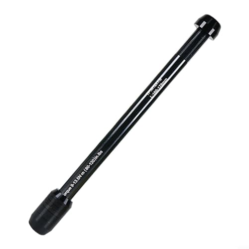 Fahrradtrainer Steckachsenadapter Aluminiumlegierung 12 mm P1.0/P1.5/P1.75 Steckachsen Spieß für Fahrrad-Hinterrad-Befestigungstrainer (P1.0) von Drhomeam