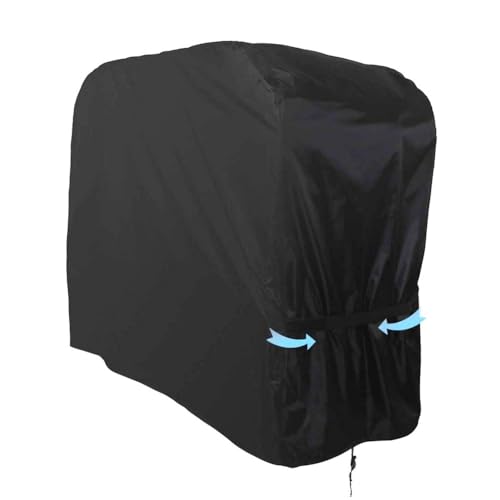 Grillabdeckung für den Außenbereich aus 420D Oxford-Stoff, leicht zu reinigen und zu pflegen (82 x 66 x 110 cm) von Drhomeam