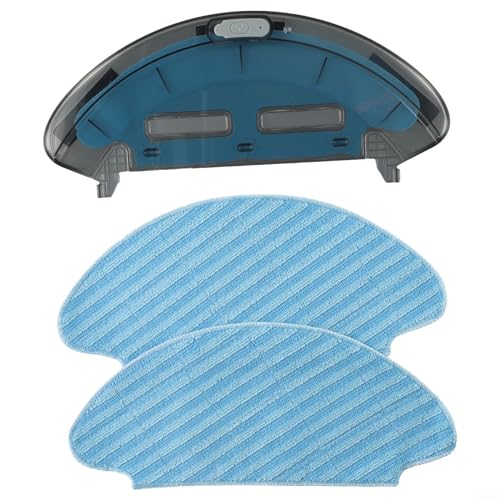 Staubsauger-Wassertank und Mikrofaser-Wischtuch-Pads Ersatzteile für Medion MD 19601 Roboter-Staubsauger-Zubehör von Drhomeam