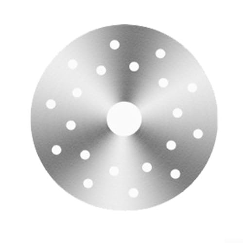 Wärmeverteiler, Induktionsplatte, Edelstahl, Induktionskochgeschirr, Plattenadapter für Gasherd, Küchenzubehör, Wärmeleitplatte (18 cm) von Drhomeam