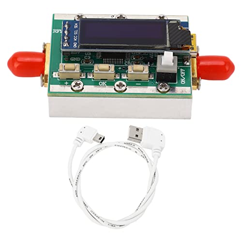 DRIKOU RF Programmierbares Dämpfung, 1‑3800MHz Digitales Modul 0‑31DB Einstellbar 1 dB Schritt zurück CNC Shell PC Controllable 5V für eine Vielzahl von Instrumenten von DriKou