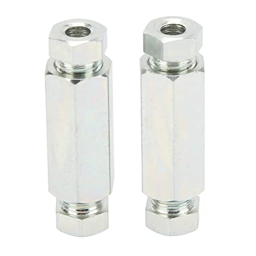 DriKou 2Pcs Brake Pipe Connectors,Metal 3/8in Inline Female + Male Nuts Replacement for British USA Cars PRE 1980 DriKou 2Pcs Brake Pipe Connectors,Metal 3/8in Inline Female + Male Nuts Replacement for British USA Cars PRE 1980 von DriKou