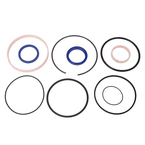 DriKou Cylinder Rebuild Seal Kit, Hydraulic Log Splitter Cylinder Rebuild Seal Kit Reliable Log Splitter Hydraulic Cylinder Rebuild Kit for 4.0in Bore X 1.75in Rod Cylinder von DriKou