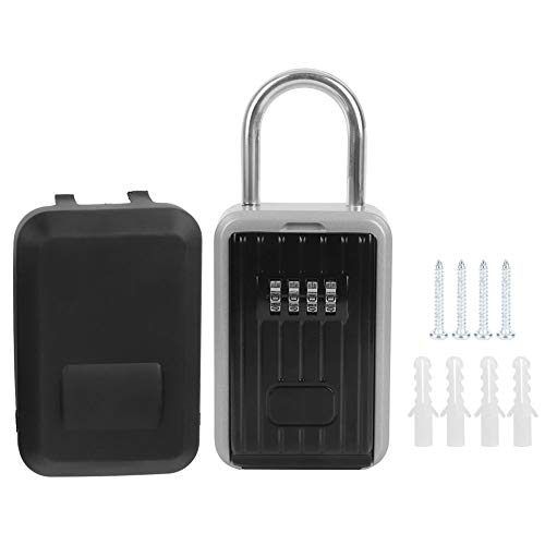 DriKou Key Lock Box für außen, wandmontierter Schlüssel Hider Safe Safe Storage Security Lock Box für Home Office Garage im Freien von DriKou