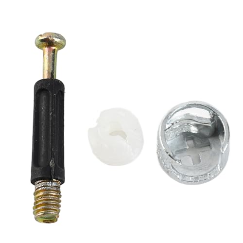 DriKou Screw Nut Kit,100 Sets 3 in 1 Eccentric Wheel Connecting Piece Furniture Hardware Accessories for Cabinet Furniture DriKou Screw Nut Kit,100 Sets 3 in 1 Eccentric Wheel Connecting Piece Furniture Hardware Accessories for Cabinet Furniture von DriKou