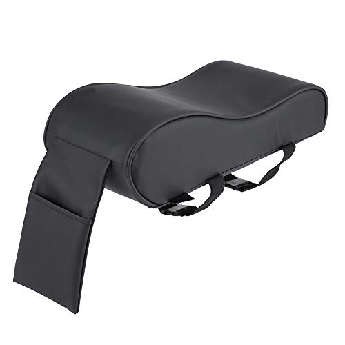 DriKou Universal Leder Car Armlampe Pad Memory Foam Auto Pushion Matte mit Handy -Taschen -Armlehnenpolster von DriKou