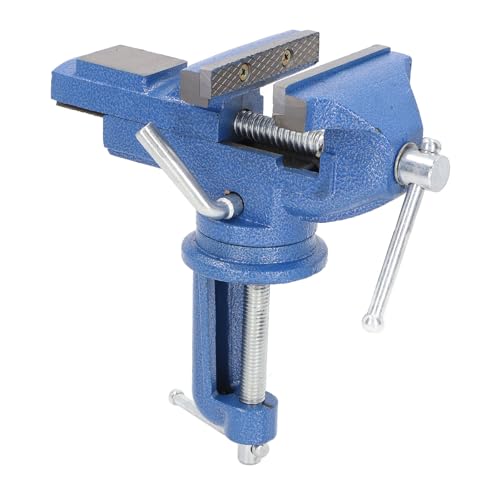 Drikou Bench Pise, schwere 80 -mm -Kiefer -Härte 360 ​​-Grad -Rotation Universal Table Schraubstocke für die Arbeit in verschiedene Richtungen und Winkel von DriKou