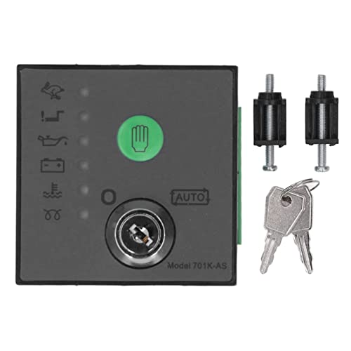 Generator Set Controller Module, Automatic 5 Protection Generator Genset Controller DC8 35V ABS Material for Industrial Use von DriKou