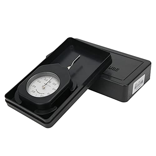 Spannung, Zifferblattspannungsmesser Tensiometer Einer Zeiger Präzises Drucktester -Werkzeug für mechanische Druckprüfung ABS -Legierung Material 1N Messung von DriKou