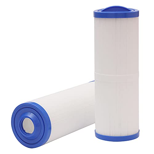 DriSubt 2 stück Spa Filter Hot Tub, Spa Filter Ersat Für Pleatco PWW50L Unicel 4CH-949 Filbur FC-0172, SD-01143, 817-4050, 50 m² Spa-Filterpatrone (2 PCS, Weiß) von DriSubt