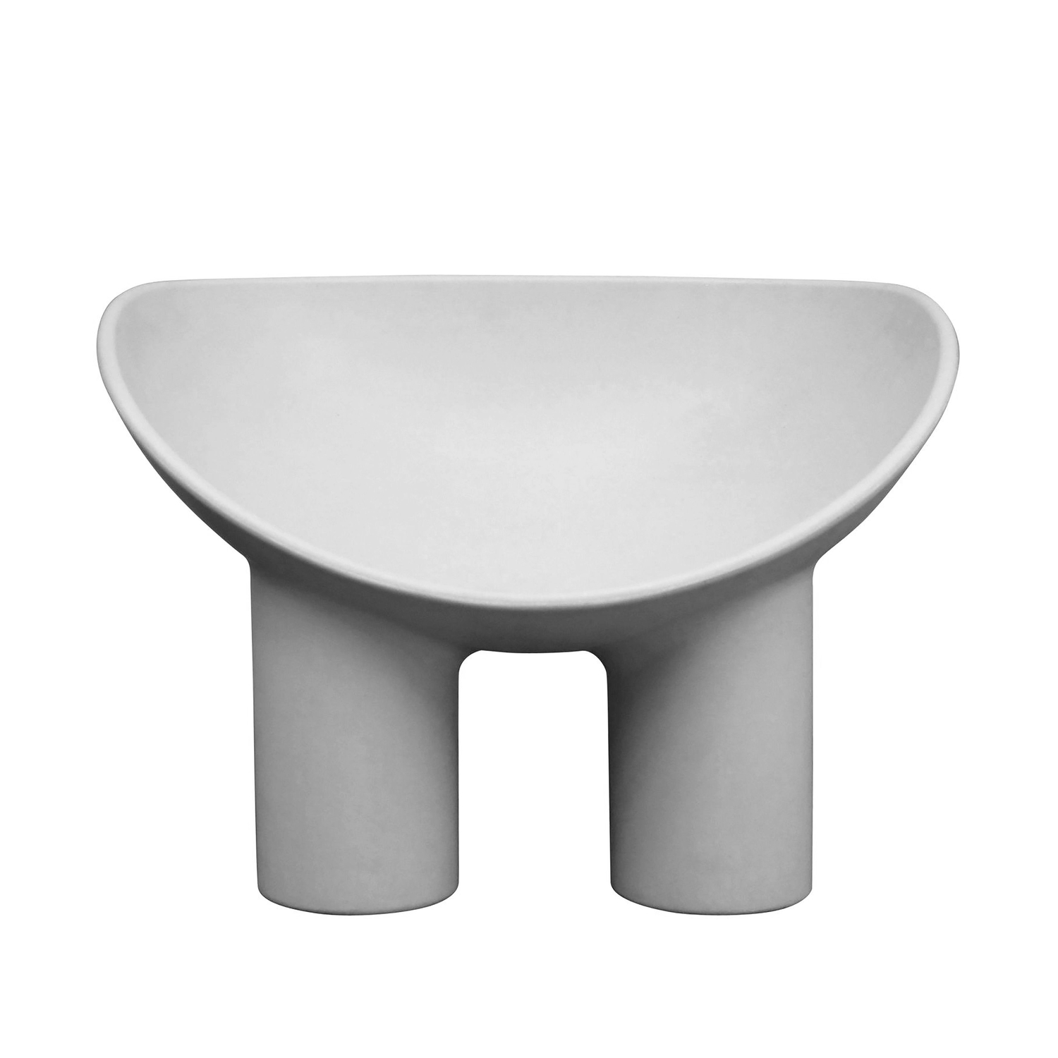 Driade - Sessel Roly Poly - Grau - Polyäthylen - Designer Faye Toogood Driade - Sessel Roly Poly - Grau - Polyäthylen - Designer Faye Toogood von Driade