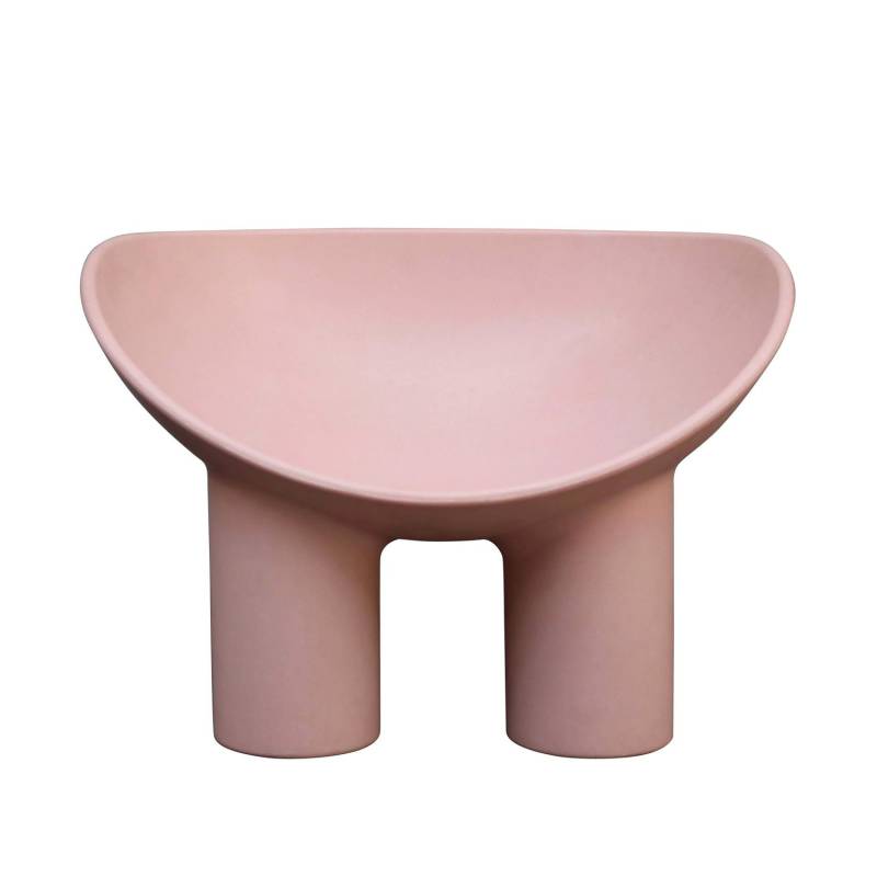 Driade - Sessel Roly Poly - Rosa - Polyäthylen - Designer Faye Toogood Driade - Sessel Roly Poly - Rosa - Polyäthylen - Designer Faye Toogood von Driade