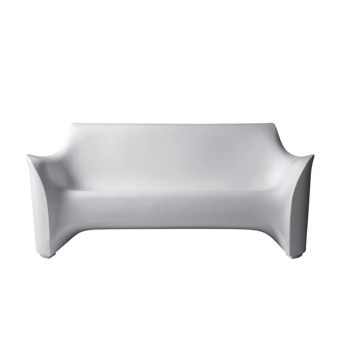 Driade - Tokyo Pop Outdoor Sofa - weiß B1/matt/BxHxT 177x76x78cm von Driade