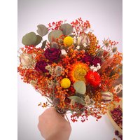 Getrocknete Blumen Bouquet Herbst, Friendsgiving Herbst Arrangement, Haus Saison Urlaub Dekor Immer Blumen, Thanksgiving Arrangement von DriedFlowersBouquet