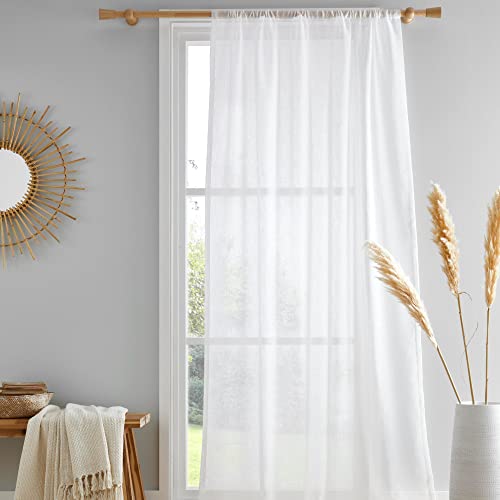 Drift Home - Kayla Voile-Panel mit Schlitz, 140 x 228 cm, Weiß Drift Home - Kayla Voile-Panel mit Schlitz, 140 x 228 cm, Weiß von Drift Home