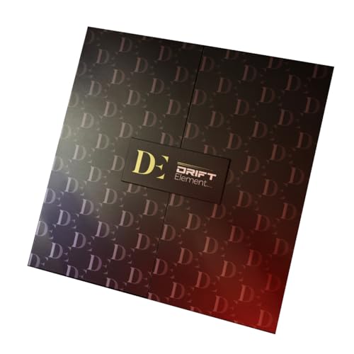 DriftElement Adventskalender 2025 – Limitierte Sammleredition mit 24 exklusiven Uhren-Accessoires | Lederarmbänder, Pflege-Sets & Aufbewahrung (Mit garantierter Quarzuhr) von DriftElement