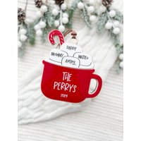 Personalisierte Familie Ornamente, Weihnachten Geschenk Für Großeltern, Ornamente Weihnachtsgeschenk Großeltern von DriftandLilac