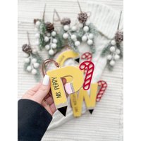 Personalisierte Lehrerin Ornamente, Lehrer Geschenk, Weihnachtsgeschenk Für Lehrer, Süße Bleistift Verzierung, Benutzerdefinierte Namen Ornament Personalisierte Lehrerin Ornamente, Lehrer Geschenk, Weihnachtsgeschenk Für Lehrer, Süße Bleistift Verzierung, Benutzerdefinierte Namen Ornament von DriftandLilac