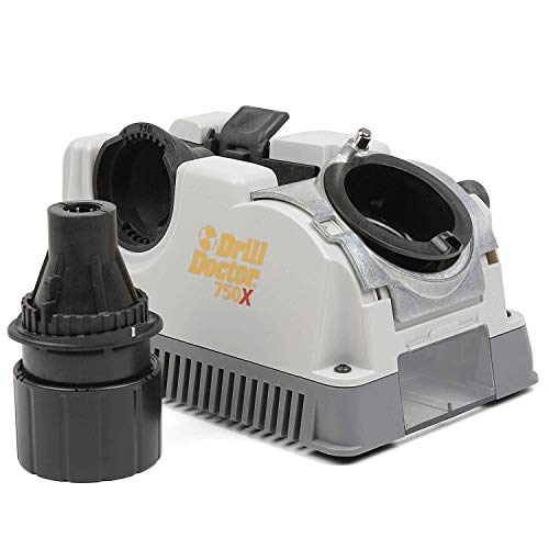 DRILL DOCTOR Bohrerschärfer - DD750XI Bohrer Schärfgerät - Schleifmaschine für Bohrer - Bohrerschärfgerät Profi von Drill Doctor