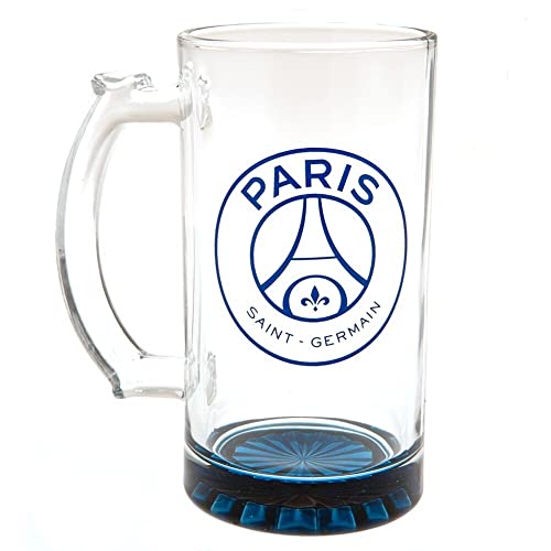 Paris Saint Germain Crest Stein Pint Glass von Drin