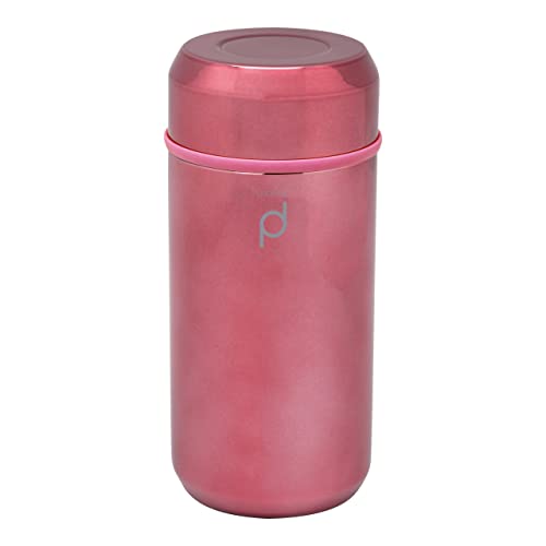 DrinkPod + HCF-350/RG Vakuum-Isolierflasche, 350 ml, Metallic Roségold von DRINKPOD