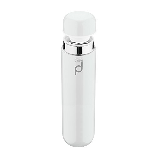 Pioneer DrinkPod Isolierflasche aus Edelstahl 300 ml, Doppelwandig Thermo-Lebensmittelbehälter 6 Stunden Heiß 24 Stunden Kühl Auslaufsicher BPA-Frei - Weiß von DRINKPOD